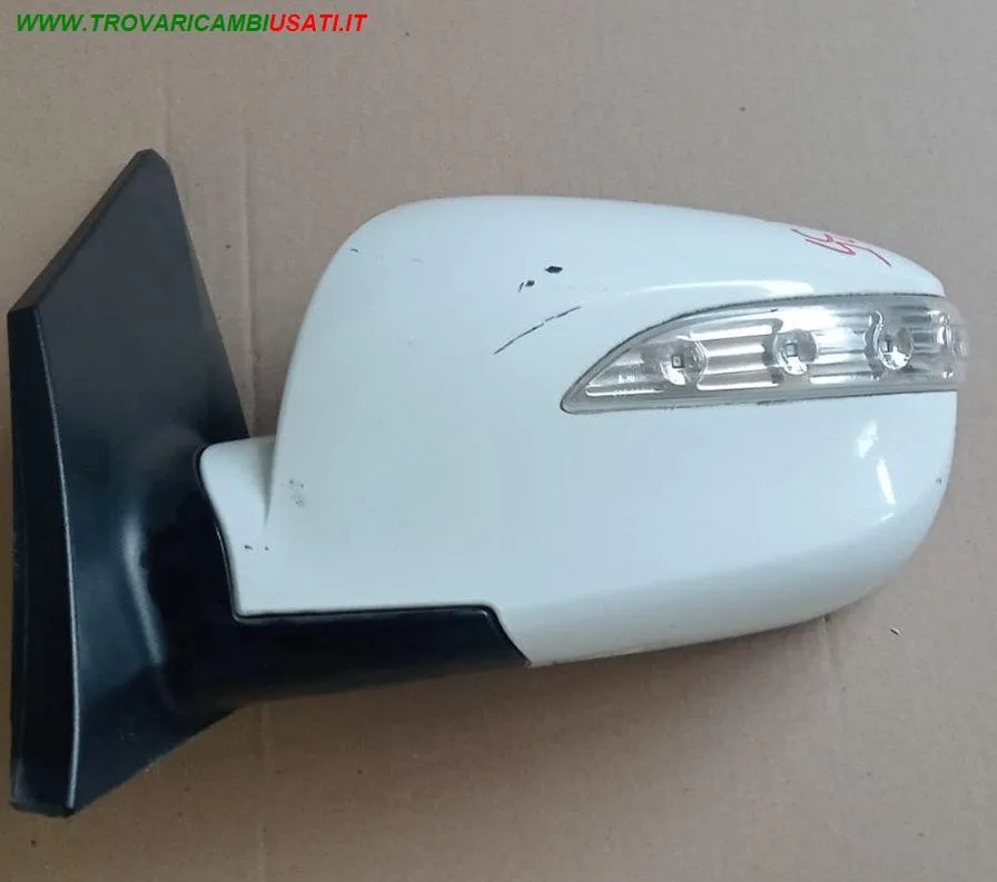 RETROVISORE EST. REGOLAZ. ELETTR. S. BIANCO 6 PIN