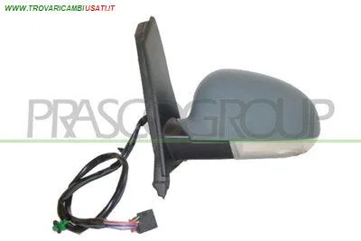 RETROVISORE SINISTRO-ELETTRICO-TERMICO-CON PRIMER-CON FANALE