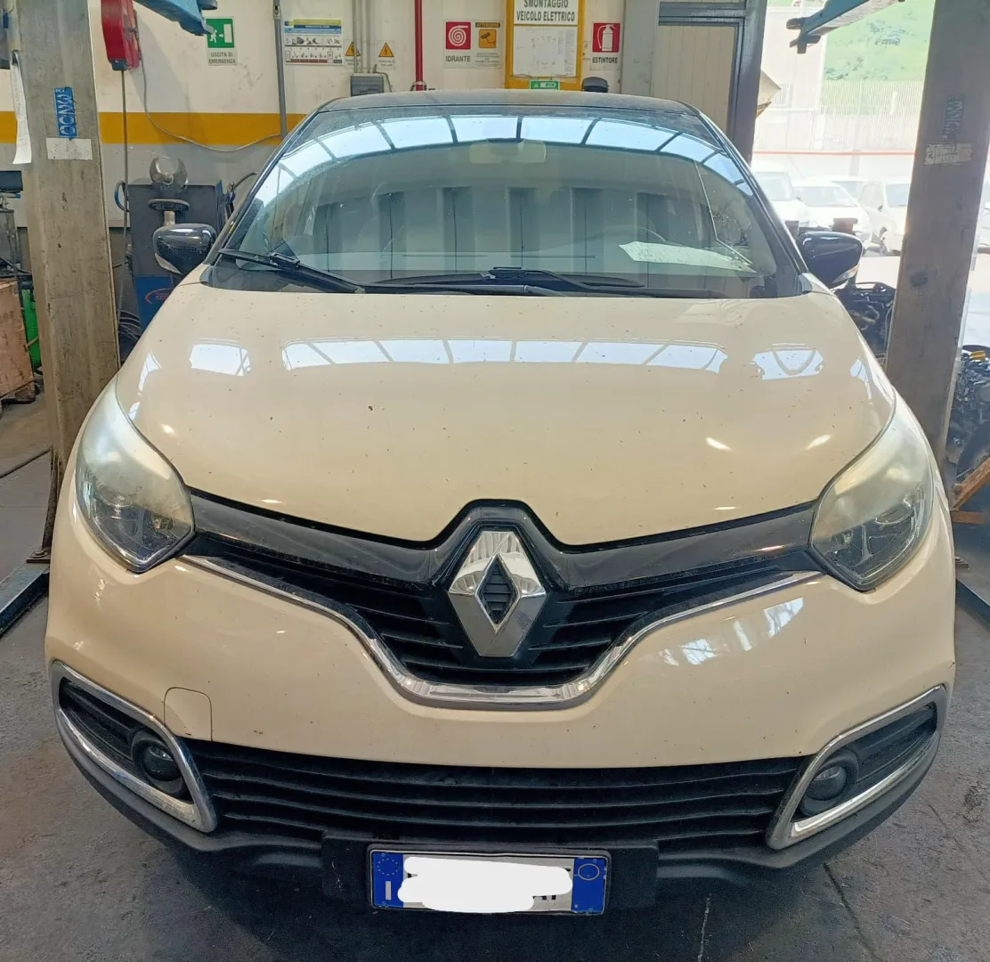 RICAMBI USATI AUTO con codice N.D. da RENAULT Captur Serie con codice motore K9KD6 Diesel 1500 (13>19)
