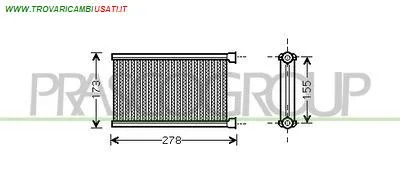 RISCALDATORE BMW - SERIE 1 E81 3 PORTE - 2007 > 2012, BMW - SERIE 1 E82 COUPE - 2007 > 2013, BMW - SERIE 1 E87 5 PORTE - 2007 > 2011, BMW - SERIE 3 E92 COUPE... CODICE/I: BM121H002 OE 64119123506