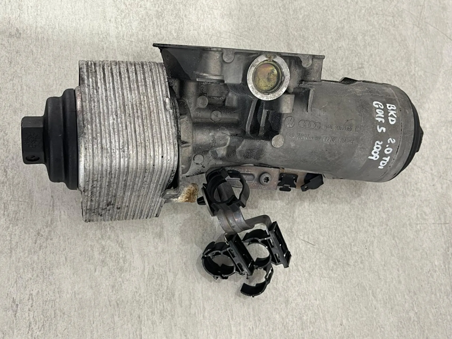 SCAMBIATORE DI CALORE con codice 045115389E da 03C117021J VOLKSWAGEN Golf 5 Berlina con codice motore BKD Diesel 2000