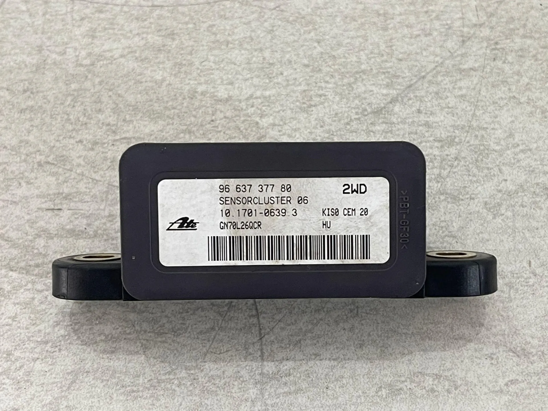SENSORE ESP con codice 9663737780 da 1131K5 CITROEN DS3 Serie con codice motore 8FP Benzina 1400