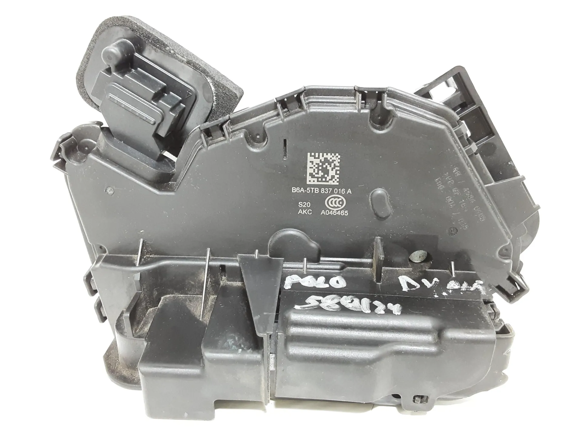 SERRATURA ANTERIORE DESTRA con codice B6A5TB837016A da VOLKSWAGEN Polo 6° Serie (17>)