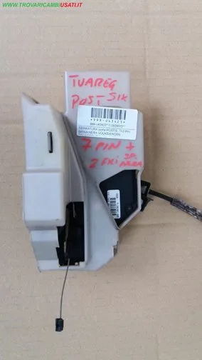 SERRATURA porta POST.S. 7+2 PIN SPINA NERA VOLKSWAGEN TOUAREG (7L) VOLKSWAGEN - GOLF 6 VARIANT - 2009 > 2013, VOLKSWAGEN - GOLF PLUS / CROSS - 2009 > 2014, V... CODICE/I: OE 7L0839015 FT00058 999-U...