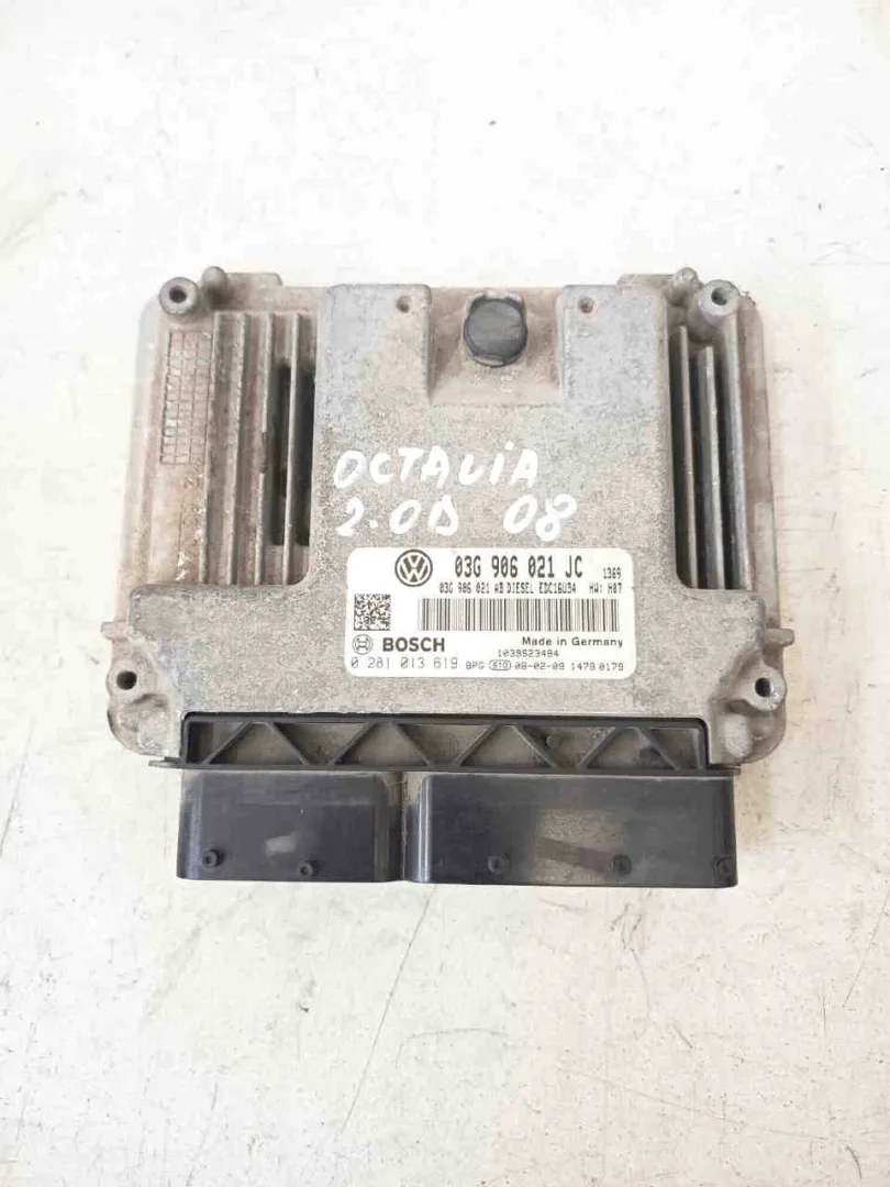 Centralina motore SKODA Octavia S. Wagon 3° Serie del 2004 - 2008  CODICE RICAMBIO : 03g906021jc