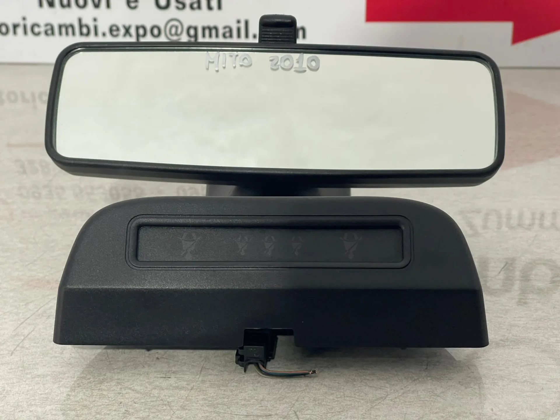SPECCHIETTO RETROVISORE INTERNO ALFA ROMEO Mito Serie (955_) 156086628 con codice motore 955A3000 (08>)