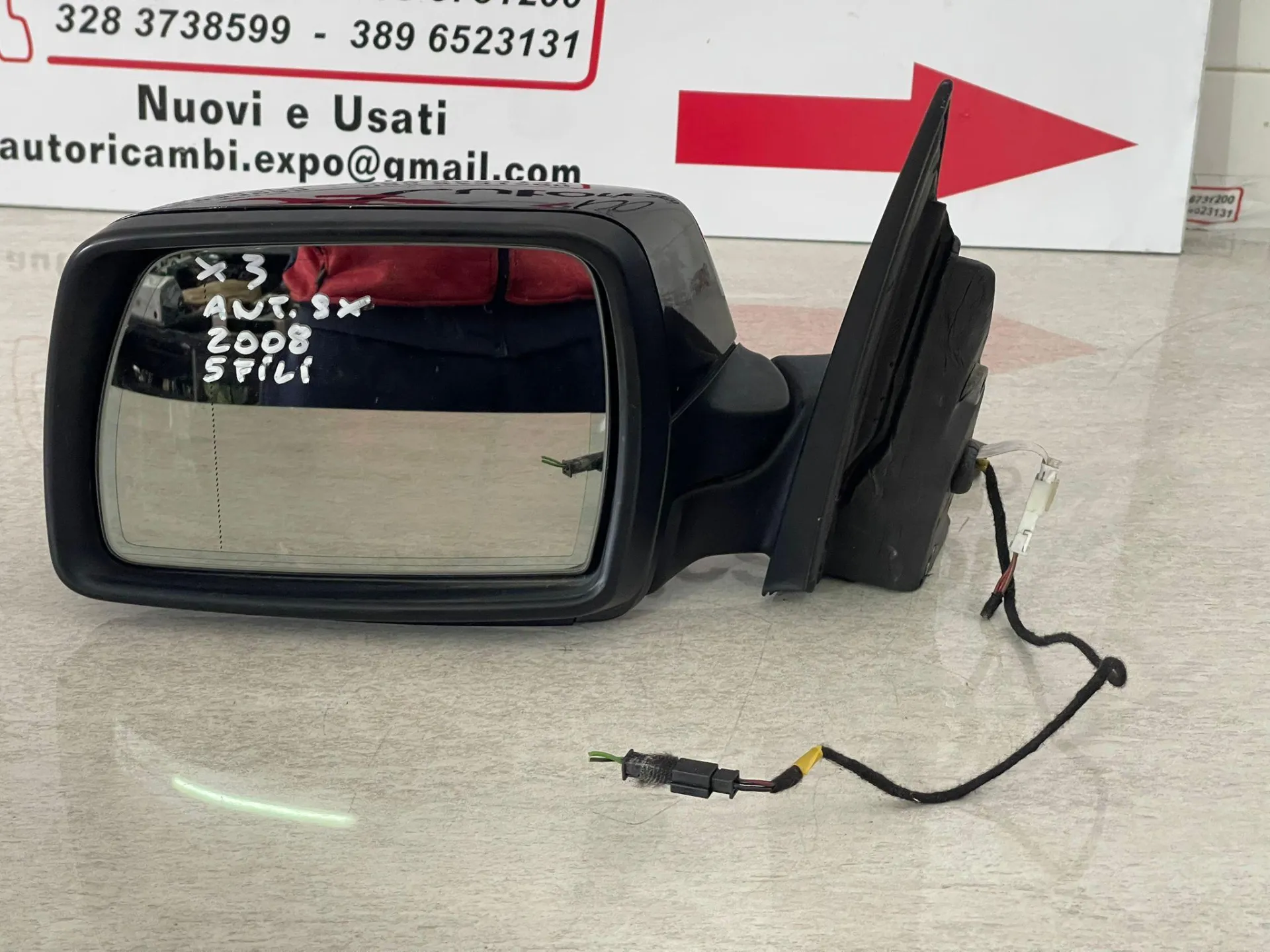 SPECCHIETTO RETROVISORE SINISTRO BMW X3 1° Serie 51163448131 (04>10)