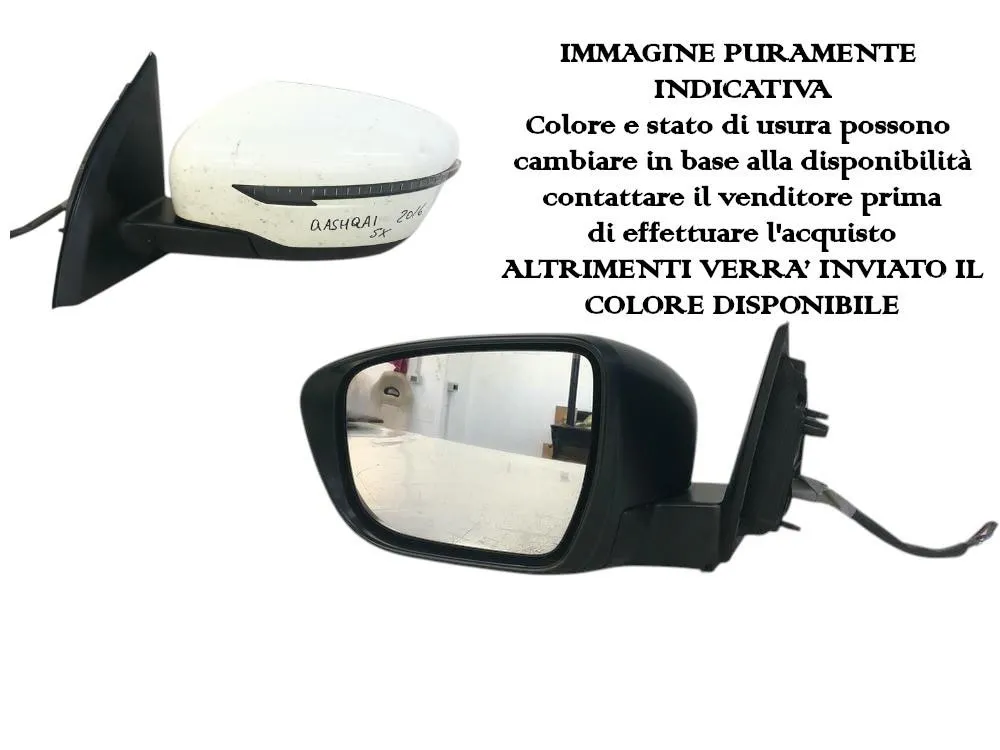 SPECCHIETTO RETROVISORE SINISTRO NISSAN Qashqai Serie 963024EF7A K9K 636, K9K 646 (14>)