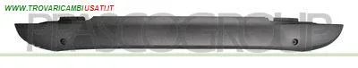 SPOILER PARAURTI POSTERIORE-NERO-GOFFRATO-CON 3 TRACCE PDC MOD. SPORT