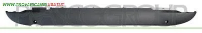 SPOILER PARAURTI POSTERIORE-NERO-GOFFRATO-CON 3 TRACCE PDC MOD. STANDARD