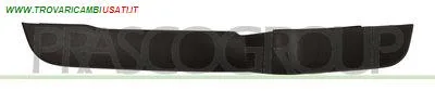 SPOILER SINISTRO PARAURTI ANTERIORE-NERO-GOFFRATO