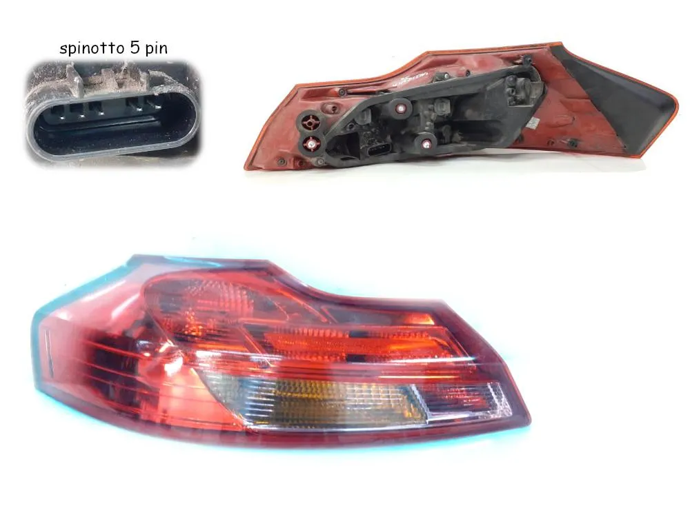 STOP FANALE POSTERIORE SINISTRO con codice 1222196 da LATO GUIDA OPEL Insignia S. Wagon 2000 Diesel 118 kW / 160 CV con codice motore A20DTH/A 20 DTH (2010)