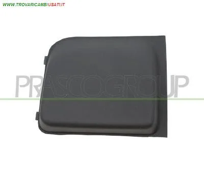 TAPPO SINISTRO GRIGLIA PARAURTI ANTERIORE-NERO-GOFFRATO