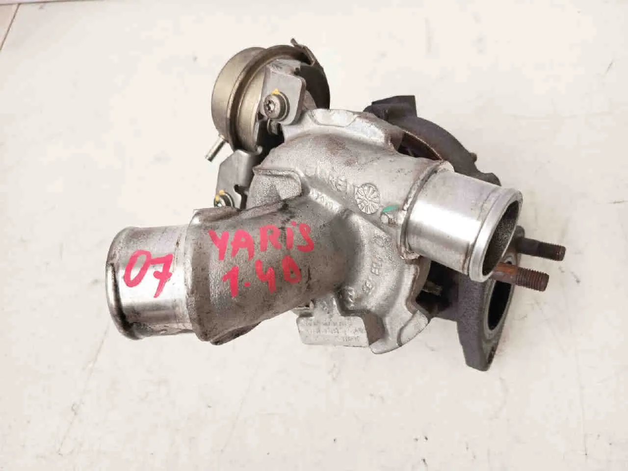 Turbina TOYOTA Yaris Serie (05>08) del 2005 - 2008  CODICE RICAMBIO : 17201-0n030