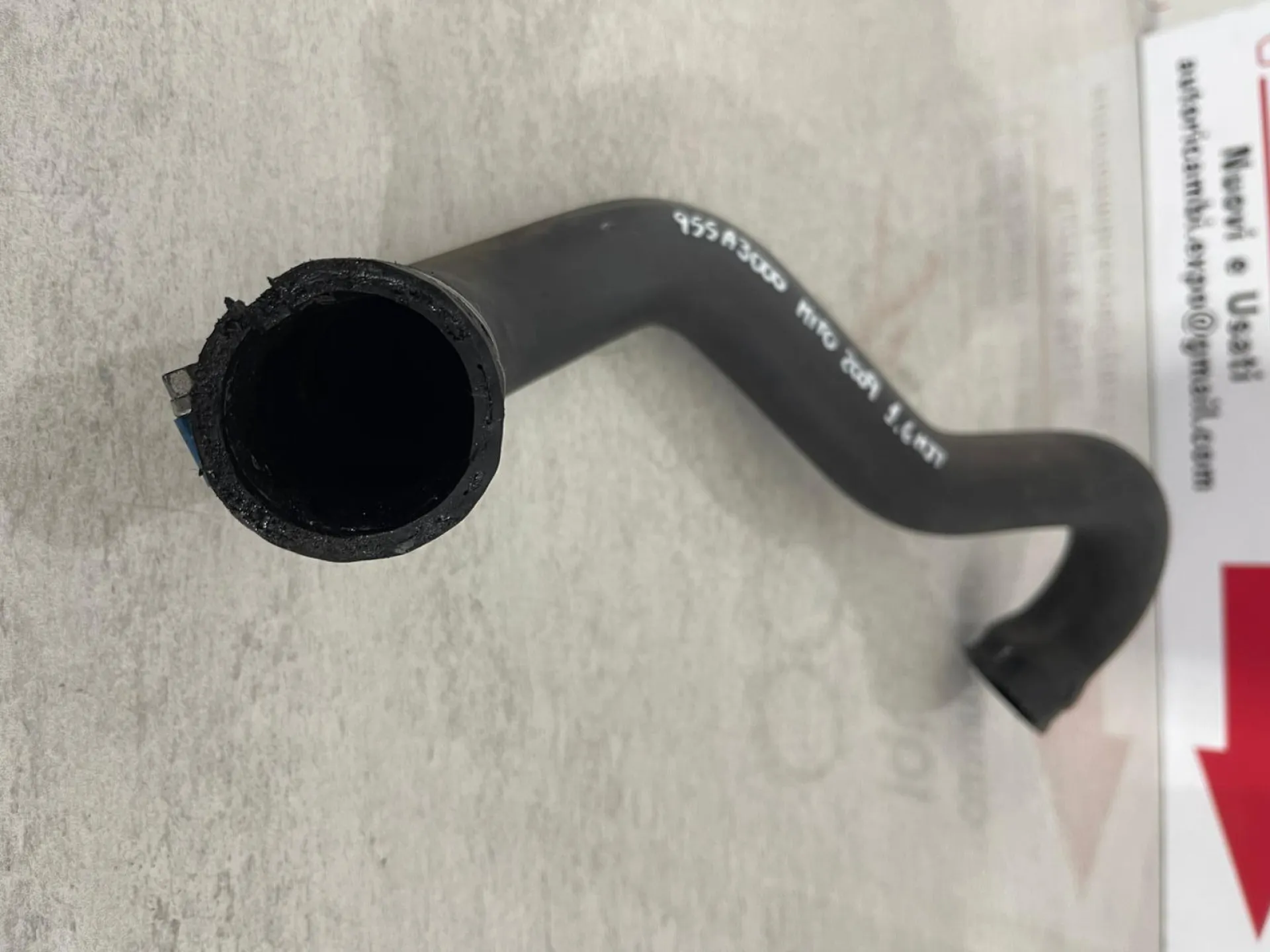 50518304 TUBO ASPIRAZIONE FILTRO ARIA ALFA ROMEO Mito Serie (955_) con codice motore 955A3000 Diesel 1600