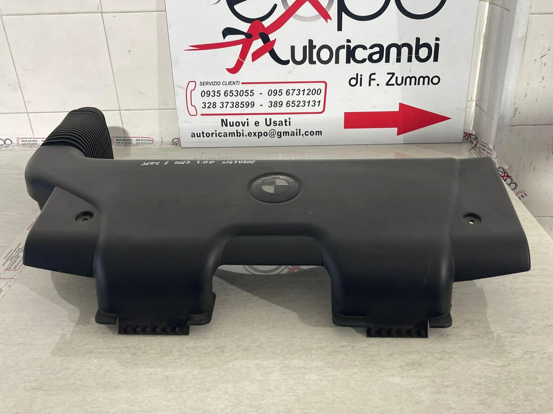 TUBO ASPIRAZIONE FILTRO ARIA con codice 13.71.7790601-06 da 13717790601 BMW Serie 1 F20 con codice motore N47D20C Diesel 2000