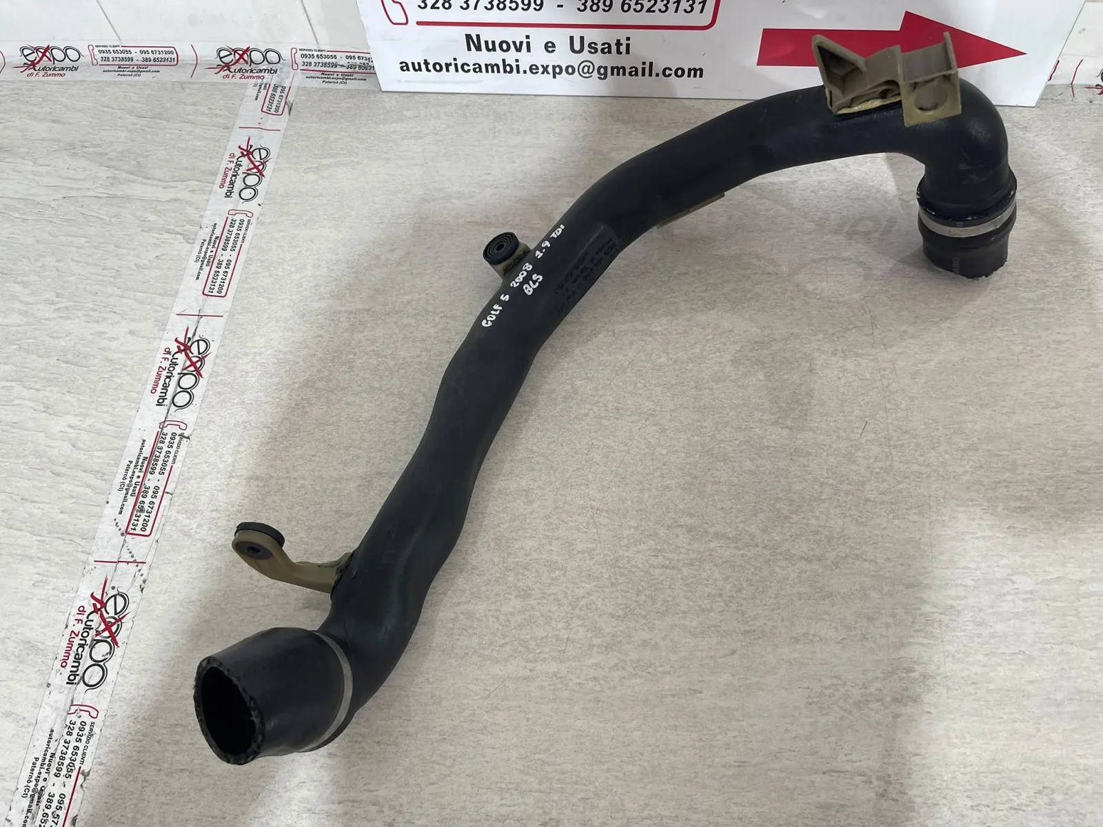 TUBO ASPIRAZIONE FILTRO ARIA con codice 03C0145840 da 03C145673C VOLKSWAGEN Golf 5 Berlina con codice motore BLS Diesel 1600