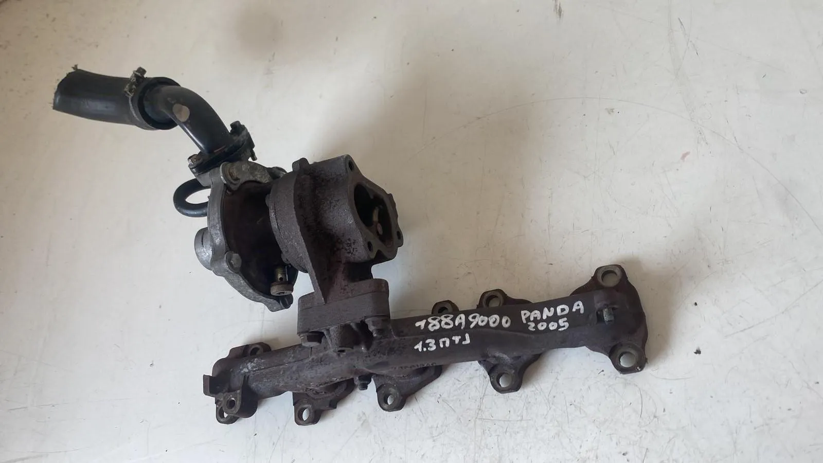 TURBINA con codice 735013430 da FIAT Panda 2° Serie con codice motore 188A9000/188A9000 Diesel 1300 (03>10)