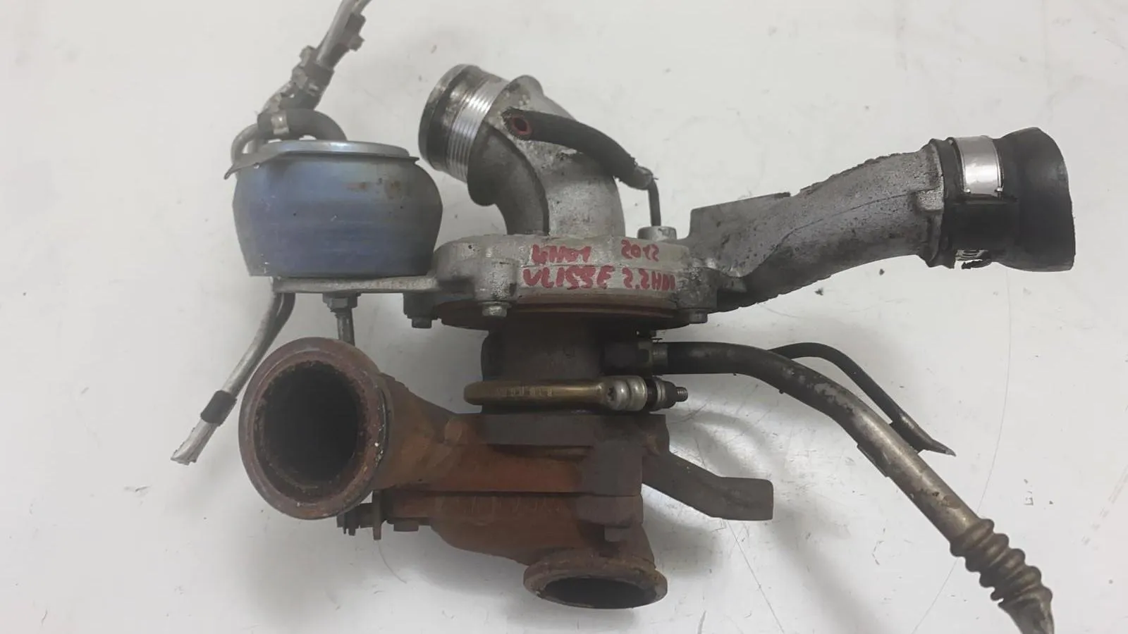 TURBINA con codice 9685400180 da FIAT Ulysse 3° Serie con codice motore 4H01/4H01 Diesel 2200 (02>08)