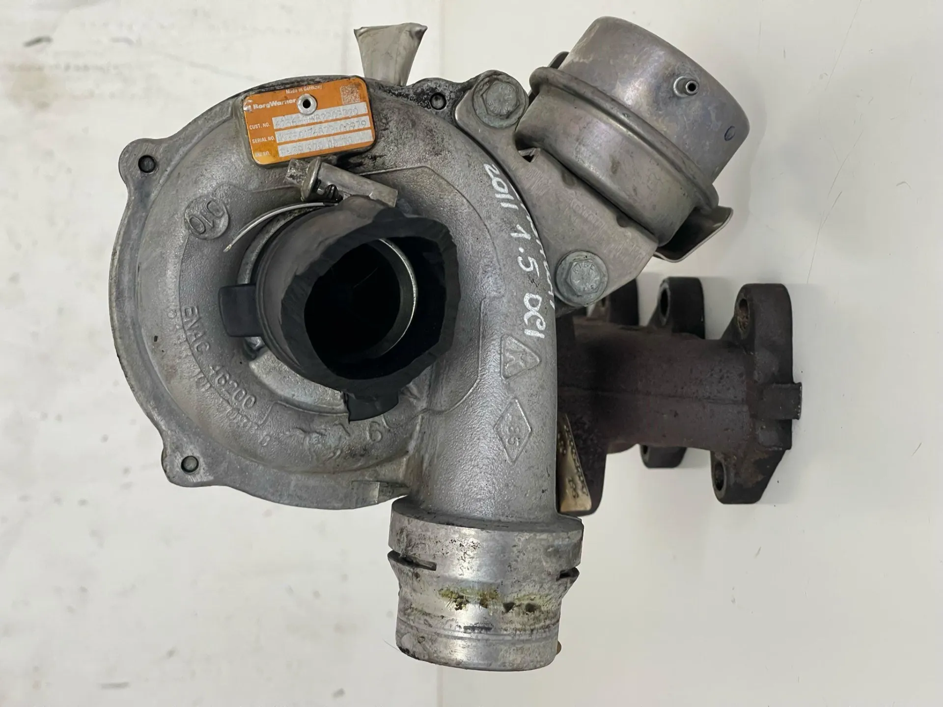 TURBINA con codice 5439 9700070 da NISSAN Qashqai 2° Serie con codice motore K9K H2/K9K H2 Diesel 1500 (10>13)