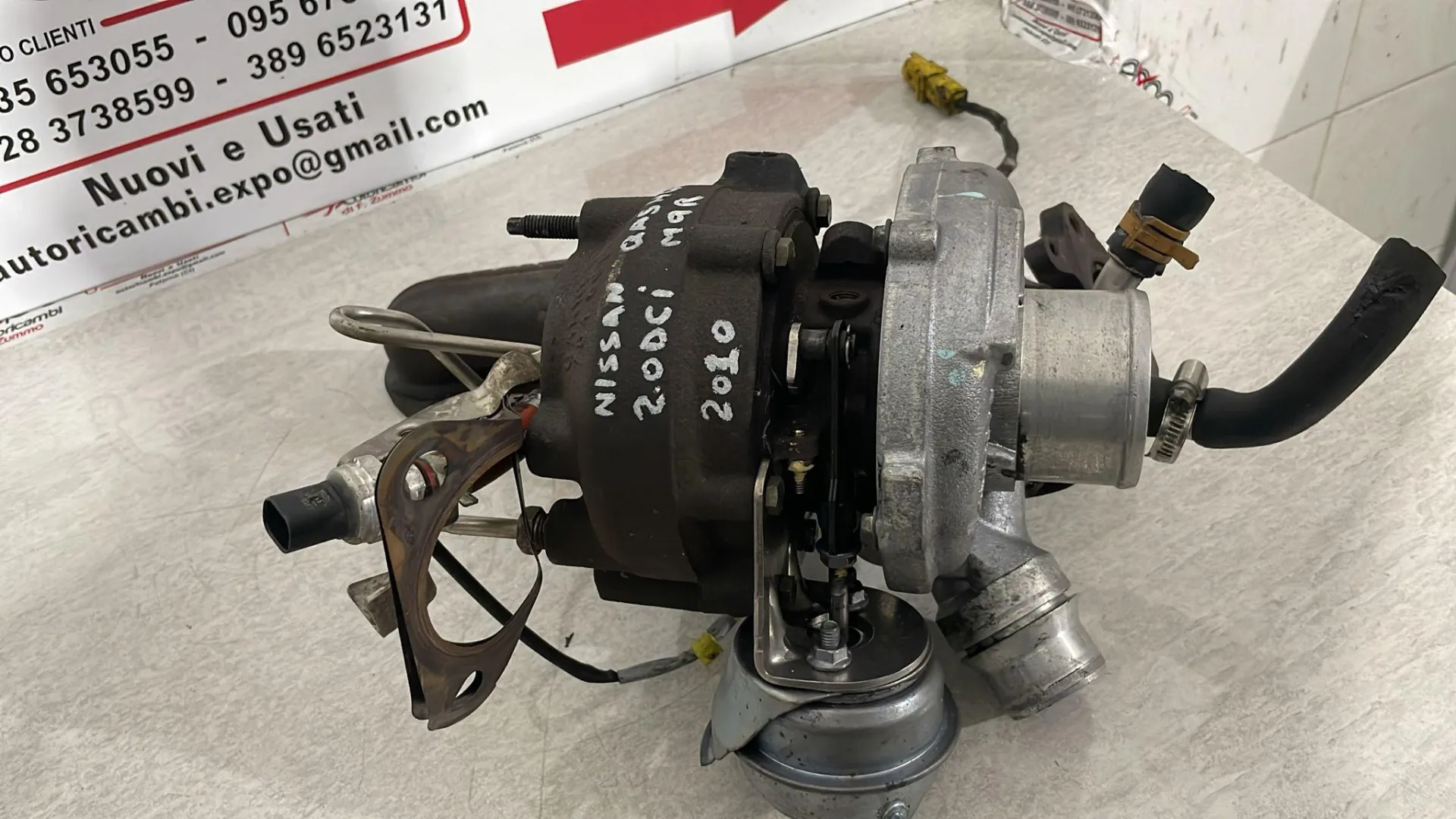 TURBINA con codice H8200356205 da 1441100Q1G NISSAN Qashqai 2° Serie con codice motore M9R Diesel 2000