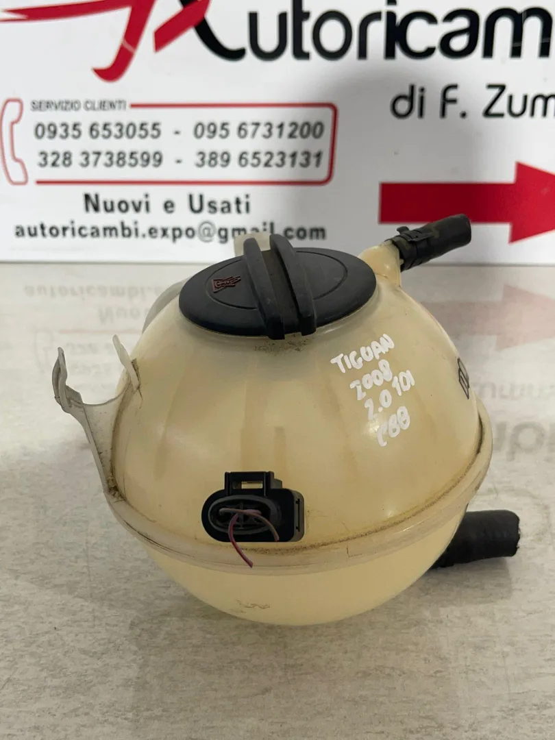 1K0121407A VASCHETTA LIQUIDO RADIATORE VOLKSWAGEN Tiguan 1° Serie con codice motore CBB Diesel 2000