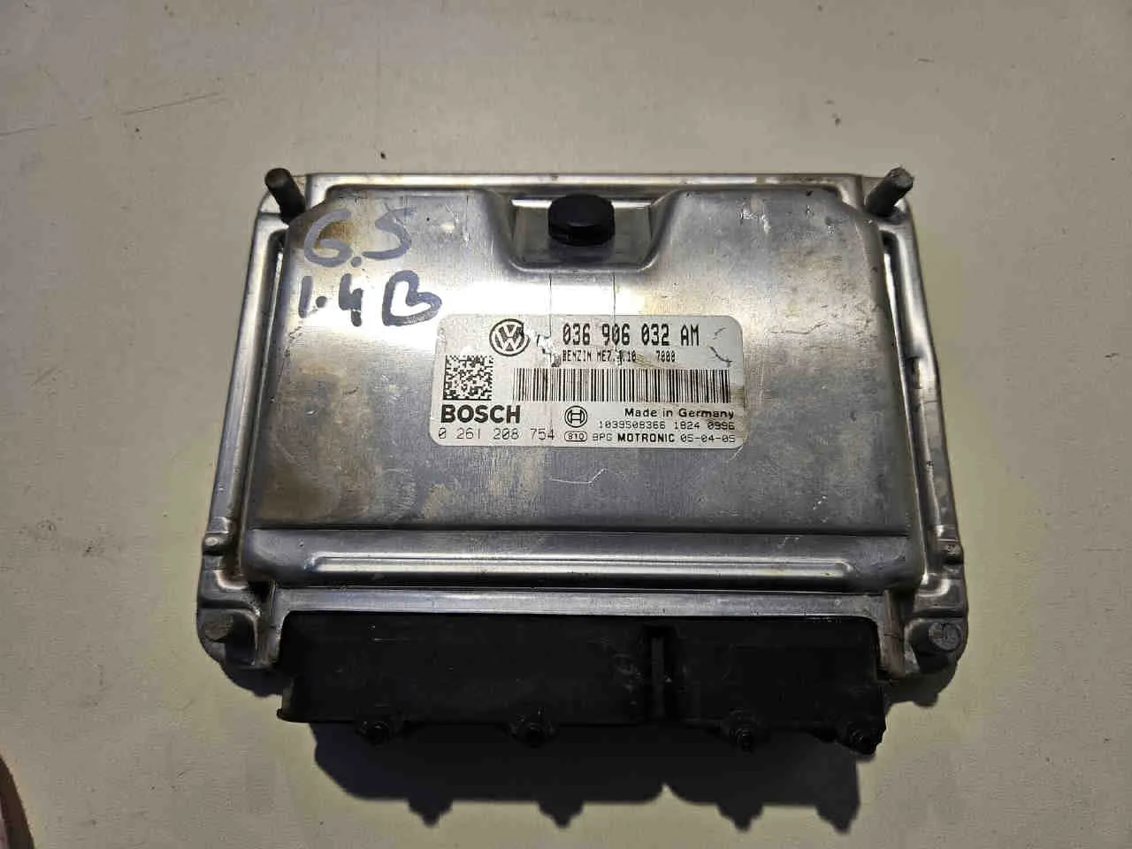 Centralina motore VOLKSWAGEN Golf 5 Berlina (03>08) del 2003 - 2008  CODICE RICAMBIO : 036906032am