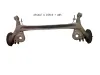 PONTE POSTERIORE TOYOTA Auris Serie (E150) 4210102270 con codice motore 1NDTV/1NDTV Diesel 1400 (07>12)