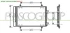 CONDENSATORE CITROEN - BERLINGO MONOVOLUME - 2008 > 2018, CITROEN - BERLINGO VAN - 2008 > 2018, CITROEN - C4 I - 5P / COUPE - 2004 > 2008, CITROEN - C4 I - 5... CODICE/I: CI424C001 OE 6455GK
