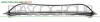 CORNICE GRIGLIA-INFERIORE-NERA-LUCIDA MOD. AMG CLA 45