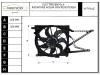 ELETTROVENTOLA con codice 1314403 da OPEL Astra G S. Wagon con codice motore Y17DT/Y17DT Diesel 1700 (98>04)