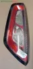 FANALE POST. SX  A LED CON BORDO INTERNO ROSSO - FISSAGGIO A INCASTRO
