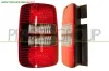 FANALE POSTERIORE SINISTRO-SENZA PORTALAMPADA-FUME'-ROSSO MOD. 2 PORTE