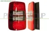 FANALE POSTERIORE SINISTRO-SENZA PORTALAMPADA-FUME'-ROSSO MOD. PORTELLONE