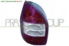 FANALE POSTERIORE SINISTRO-SENZA PORTALAMPADA-ROSSO-BIANCO