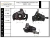 FUSELLO COMPLETO ANTERIORE SINISTRO con codice 51857225 da FIAT Panda Cross (169) (05>12)