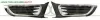 KIT GRIGLIE PARAURTI ANTERIORE-CROMATA-NERA-(DESTRO+SINISTRO) CITROEN - C3 PICASSO - 2009 > 2012 CODICE/I: CI7052122 CI7052123 CI7052124 OE 742255
