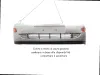 PARAURTI ANTERIORE COMPLETO con codice 1201837 da FORD Focus Berlina 1° Serie 1800 Diesel 66 con codice motore C9DB (2001)