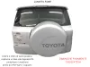 PORTELLONE POSTERIORE COMPLETO con codice 6700542372 da TOYOTA Rav4 5° Serie 2000 Benzina 116 con codice motore 158/3ZRFAE (2010)