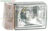 PROIETTORE ASIMMETRICO SINISTRO H5-ELETTRICO-SENZA MOTORE-CON FANALE BIANCO FIAT - PANDA - 1986 > 2004 CODICE/I: OE 7567150 FT1214814