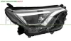 PROIETTORE DESTRO-ELETTRICO-CON MOTORE-NERO-LED