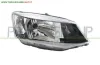 PROIETTORE DESTRO H4-ELETTRICO-CON MOTORE-CON LUCE DIURNA-NERO