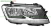 PROIETTORE DESTRO H7+H7-ELETTRICO-CON MOTORE-CON LUCE DIURNA-NERO