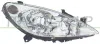 PROIETTORE S.(versione senza fendinebbia) PEUGEOT - 307 - 2001 > 2005, PEUGEOT - 307 CC - 2004 > 2005 CODICE/I: PG4204904 PG4204914 OE 6204Z2