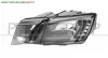 PROIETTORE SINISTRO H7+H15-ELETTRICO-CON MOTORE-CON LUCE DIURNA-NERO