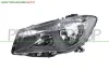 PROIETTORE SINISTRO H7+H15-ELETTRICO-CON MOTORE-NERO
