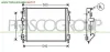 RADIATORE NISSAN - KUBISTAR - 2003 > 2009 CODICE/I: DS917R012 OE 2140000QA2