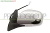 RETROVISORE SINISTRO-ELETTRICO-NERO-CHIUDIBILE-CON CALOTTA CROMATA-CONVESSO-5 PINS