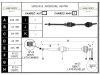 SEMIASSE ANTERIORE DESTRO con codice 51947023 da ALFA ROMEO Mito Serie (955_) (08>)