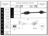 SEMIASSE ANTERIORE SINISTRO con codice 51753392 da LANCIA Musa 1° Serie (04>07)